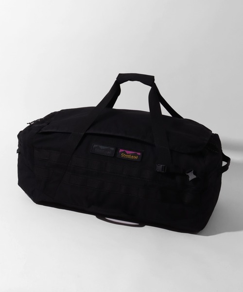 Overland(オーバーランド)の「【OverLand EQUIPMENT/オーバーランドイクイップメント】2WAY BOSTON BAG (容量:約50L)(ボストンバッグ・メンズ・ブラック・FREE)」の1枚目の写真