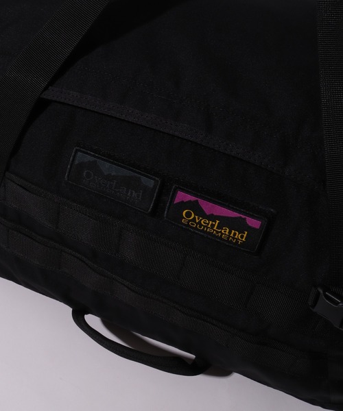 Overland(オーバーランド)の「【OverLand EQUIPMENT/オーバーランドイクイップメント】2WAY BOSTON BAG (容量:約50L)(ボストンバッグ・メンズ・ブラック・FREE)」の5枚目の写真