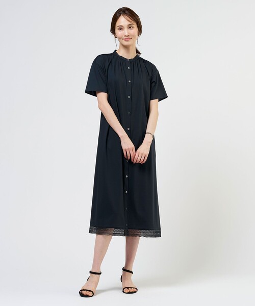 J.PRESS(ジェイプレス)の「【WEB限定】プレーティングジャージー ワンピース(ワンピース・レディース・ネイビー系/グレー系/ライトグレー系・T13/T15)」の10枚目の写真