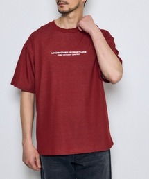 配色メッシュロゴTEE