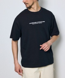 配色メッシュロゴTEE