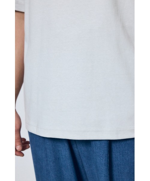 AZUL by moussy(アズールバイマウジー)の「配色メッシュロゴTEE(Tシャツ/カットソー・メンズ・ブラック/ホワイト/レッド・SMALL/MEDIUM/LARGE)」の13枚目の写真