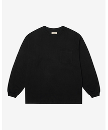 sortie（ソルティ）の「Essential Comfort Poket Long Sleeve (Black)（Tシャツ/カットソー）」