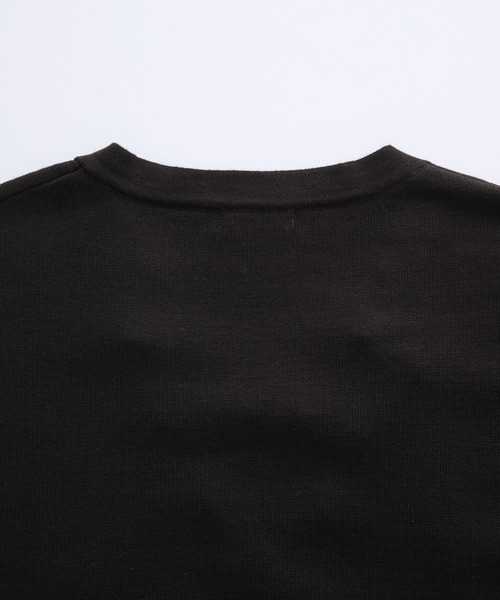 cussil(クシル)の「【cussil/クシル】メタルアイレットレースアップサマーニット半袖Tシャツ(Tシャツ/カットソー・メンズ・オフホワイト/ブラック・L/M/S)」の22枚目の写真