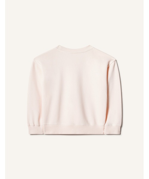 Maison Kitsune(メゾンキツネ)の「FOX HEAD KID SWEATSHIRT(スウェット・キッズ・ベビーピンク/ネイビー・12/10/8/6/4)」の7枚目の写真