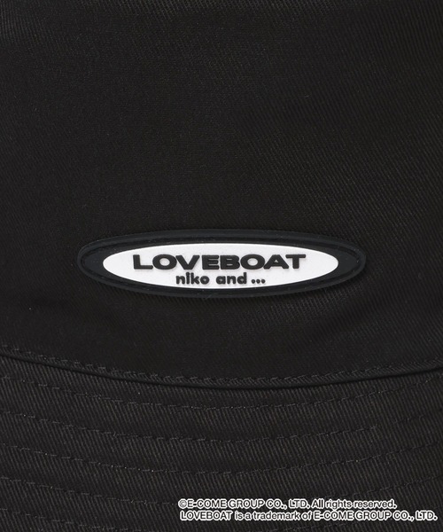 niko and...(ニコアンド)の「【LOVEBOAT(ラブボート)】コラボリバーシブルハット(ハット・レディース・ブラック・0)」の14枚目の写真