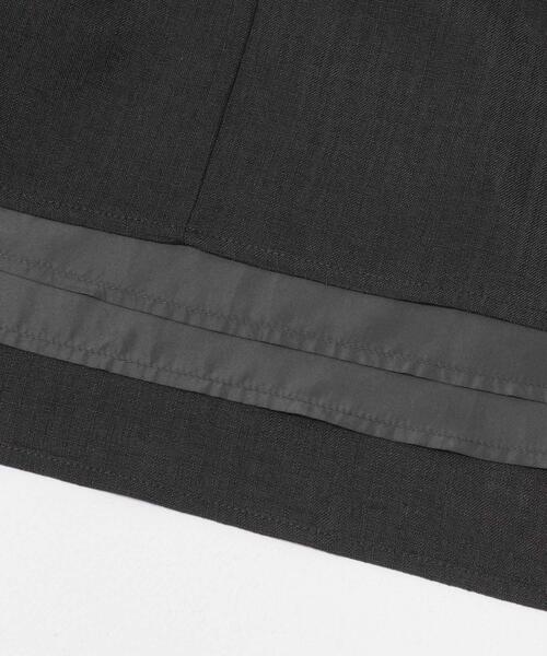 ITEMS URBANRESEARCH(アイテムズ アーバンリサーチ)の「『洗濯可』リネンライクバックリボンワンピース(ワンピース・レディース・チャコールグレー/ベージュ/オレンジ・FREE)」の8枚目の写真