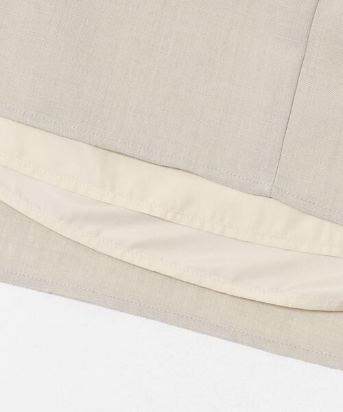 ITEMS URBANRESEARCH(アイテムズ アーバンリサーチ)の「『洗濯可』リネンライクバックリボンワンピース(ワンピース・レディース・チャコールグレー/ベージュ/オレンジ・FREE)」の18枚目の写真