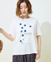 ドットプリントTシャツ