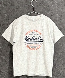 THE CASUAL（カジュアル）の「アメカジプリント 半袖Tシャツ（Tシャツ/カットソー）」
