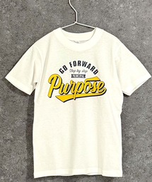 THE CASUAL（カジュアル）の「アメカジプリント 半袖Tシャツ（Tシャツ/カットソー）」