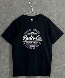 THE CASUAL（カジュアル）の「アメカジプリント 半袖Tシャツ（Tシャツ/カットソー）」