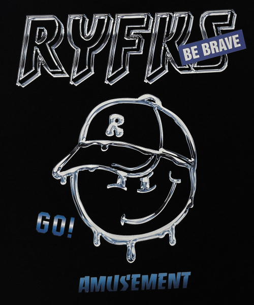 RAYFIKERS(レイフィカース)の「アイスグラフィックキャラクターショートスリーブ MQ2TU260_BLACK(Tシャツ/カットソー・メンズ・その他・100/95/105)」の5枚目の写真