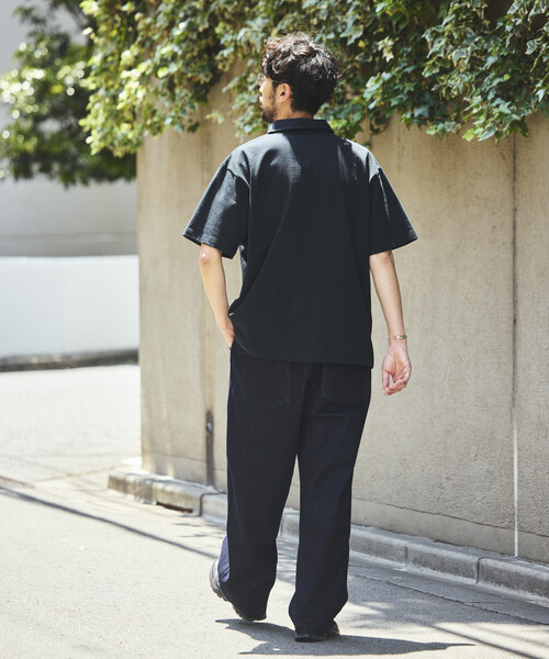 FREAK'S STORE（フリークスストア）の「HEAVY WEIGHT/ヘビーウェイト ショートスリーブ ポロシャツ/Tシャツ/10.5オンス（ポロシャツ・メンズ・ライトグレー/ホワイト/ブラック/レッド・LARGE/MEDIUM/SMALL）」の7枚目の写真