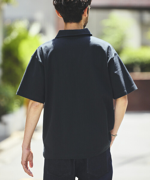 FREAK'S STORE（フリークスストア）の「HEAVY WEIGHT/ヘビーウェイト ショートスリーブ ポロシャツ/Tシャツ/10.5オンス（ポロシャツ・メンズ・ライトグレー/ホワイト/ブラック/レッド・LARGE/MEDIUM/SMALL）」の22枚目の写真