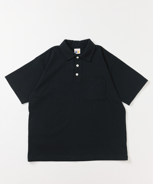 FREAK'S STORE（フリークスストア）の「HEAVY WEIGHT/ヘビーウェイト ショートスリーブ ポロシャツ/Tシャツ/10.5オンス（ポロシャツ・メンズ・ライトグレー/ホワイト/ブラック/レッド・LARGE/MEDIUM/SMALL）」の12枚目の写真
