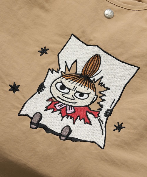 MOOMIN（ムーミン）の「【MOOMIN】(ムーミン) 軽量 保温保冷 A4 B4収納 軽撥水 刺繍 マルシェバッグ RMPK-01HR（ショルダーバッグ・レディース・ライトグレー/ネイビー/ベージュ/カーキ・ONE SIZE）」の18枚目の写真