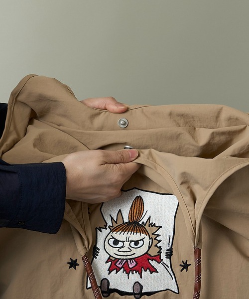 MOOMIN（ムーミン）の「【MOOMIN】(ムーミン) 軽量 保温保冷 A4 B4収納 軽撥水 刺繍 マルシェバッグ RMPK-01HR（ショルダーバッグ・レディース・ライトグレー/ネイビー/ベージュ/カーキ・ONE SIZE）」の11枚目の写真