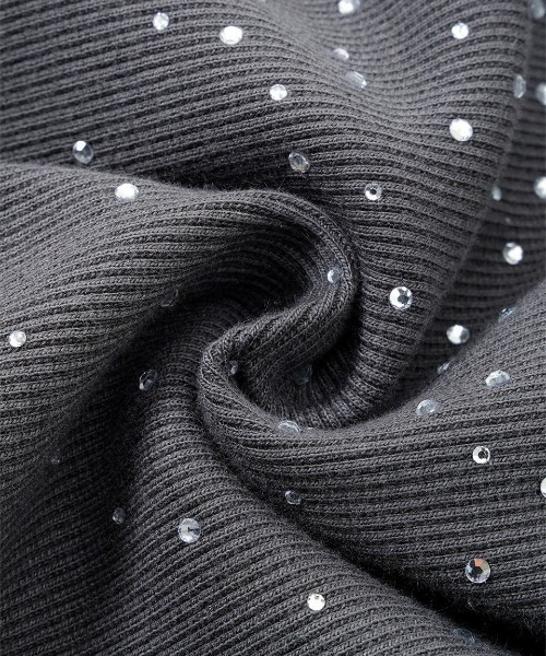 A'GEM/9 × .kom 『SUPPLIER/サプライヤー』 Sparkle Rhinestone Zip
