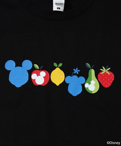 FRUIT OF THE LOOM(フルーツオブザルーム)の「FTL×Disney COLORFUL T-shirt(Tシャツ/カットソー・メンズ・ホワイト/ブラック・L/XL/M)」の10枚目の写真