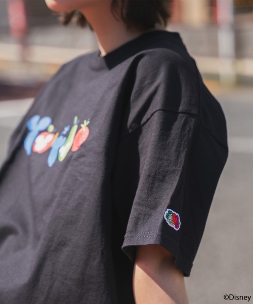 FRUIT OF THE LOOM(フルーツオブザルーム)の「FTL×Disney COLORFUL T-shirt(Tシャツ/カットソー・メンズ・ホワイト/ブラック・L/XL/M)」の21枚目の写真
