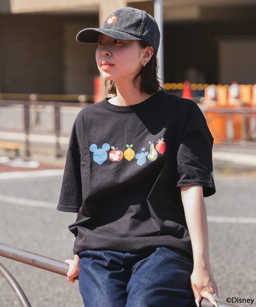FRUIT OF THE LOOM(フルーツオブザルーム)の「FTL×Disney COLORFUL T-shirt(Tシャツ/カットソー・メンズ・ホワイト/ブラック・L/XL/M)」の17枚目の写真