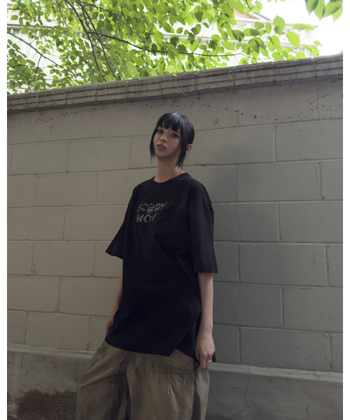 MWOONG(ムン)の「Sorry mom VTG tee BK(Tシャツ/カットソー・レディース・その他・FREE)」の11枚目の写真