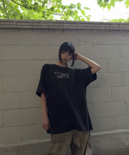 MWOONG(ムン)の「Sorry mom VTG tee BK(Tシャツ/カットソー・レディース・その他・FREE)」の20枚目の写真