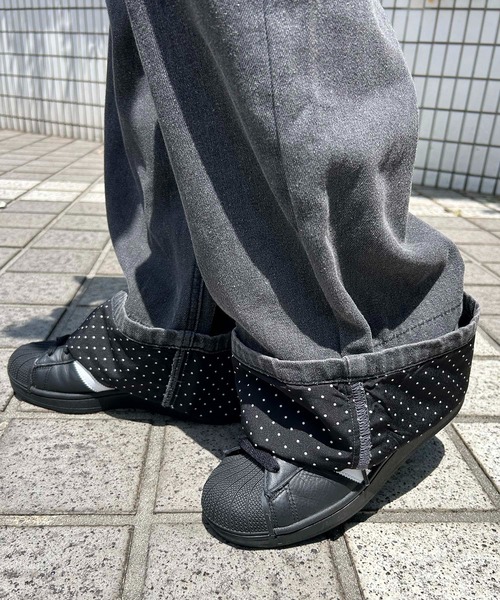 WC(ダブル シー)の「ドット折り返しデニムパンツ(デニムパンツ・レディース・ブラック系その他/ブルー系その他・FREE)」の6枚目の写真