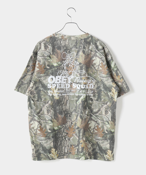 OBEY(オベイ)の「OBEY / オベイ SPEED SQUAD(Tシャツ/カットソー・メンズ・カーキ・MEDIUM/LARGE)」の2枚目の写真