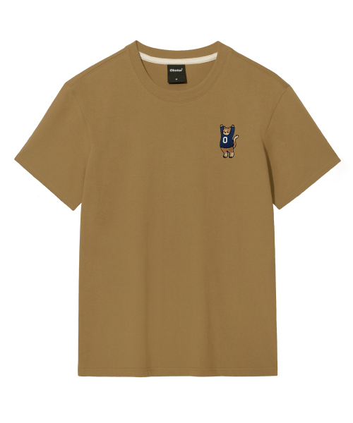 OKSTAR(オクスター)の「万歳刺繍半袖(Tシャツ/カットソー・レディース・グレー/ネイビー/ダークグリーン/ダークブルー/ホワイト/ライトグレー/ライトベージュ/クリーム/ダークグレー/ブラック/カーキ・2XL/X-LARGE/LARGE/MEDIUM/SMALL/3XL/4XL)」の12枚目の写真