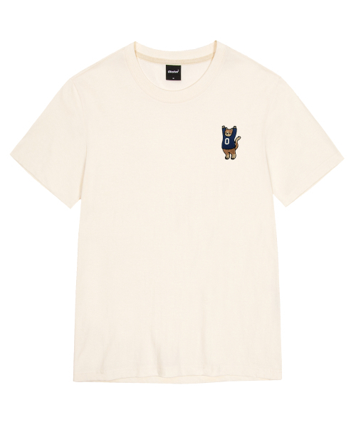 OKSTAR(オクスター)の「万歳刺繍半袖(Tシャツ/カットソー・レディース・グレー/ネイビー/ダークグリーン/ダークブルー/ホワイト/ライトグレー/ライトベージュ/クリーム/ダークグレー/ブラック/カーキ・2XL/X-LARGE/LARGE/MEDIUM/SMALL/3XL/4XL)」の14枚目の写真