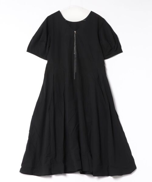 Sawa a la mode(サワアラモード)の「2wayパフスリーブタックフレアワンピース(ワンピース・レディース・グリーン/ブラック・FREE)」の18枚目の写真