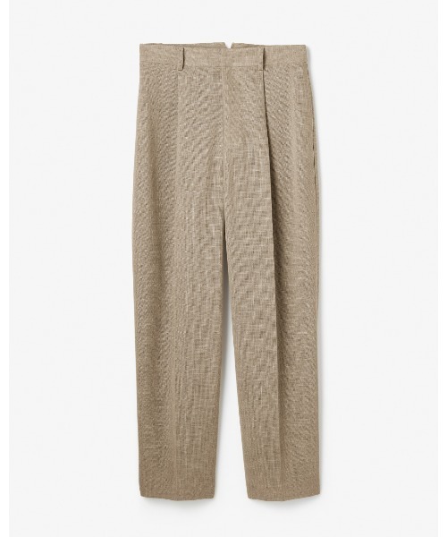 DoCLASSE（ ドゥクラッセ）の「バルキーリネンタッチ・カーブテーパードパンツ（その他パンツ・レディース・ベージュ/ダークネイビー/ライトグレー・13/15 /7/9/11）」の13枚目の写真