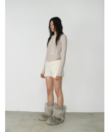 Layered Shorts / Grey（その他パンツ）｜41PRAY（サイルプレイ）の