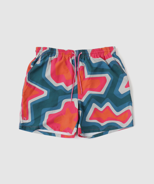 By Parra(バイパラ)の「by Parra Gem stones swim shorts(その他パンツ・メンズ・ピンク・MEDIUM/LARGE)」の1枚目の写真