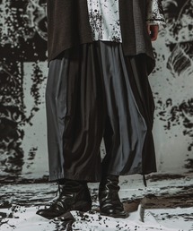 【NO ID.】3D Gather Baggy Trousers / 3Dギャザーバギートラウザーズ