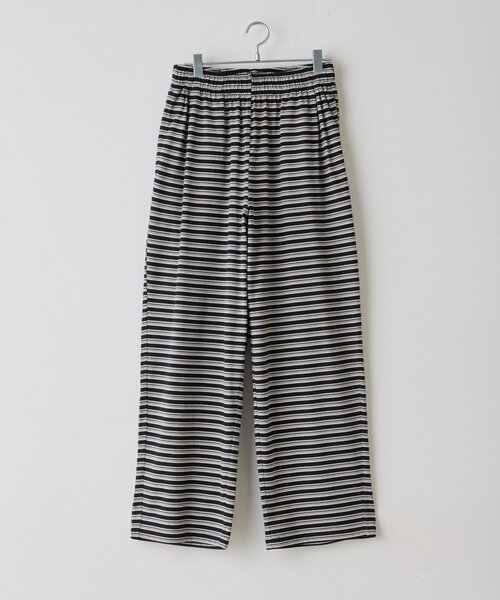 WHIMSIC(ウィムジック)の「【UNISEX】マルチボーダーカットソーパンツ(その他パンツ・メンズ・ベージュ/ブルー/ブラック・FREE)」の12枚目の写真