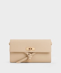CHARLES & KEITH | Tricha トリチャ ノットベルト クロスボディバッグ(ボディバッグ/ウエストポーチ)