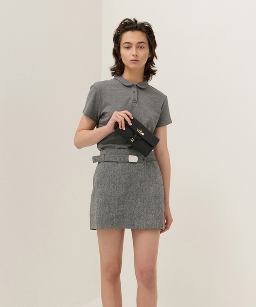 CHARLES & KEITH(チャールズ & キース)の「Tricha トリチャ ノットベルト クロスボディバッグ(ボディバッグ/ウエストポーチ・レディース・ブラック/ベージュ系その他6・XS)」の16枚目の写真
