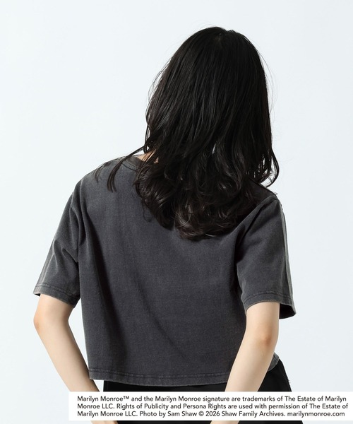 PAGEBOY（ページボーイ）の「【Marilyn Monroe】3連フォトT（Tシャツ/カットソー・レディース・チャコールグレー/オフホワイト・FREE）」の15枚目の写真