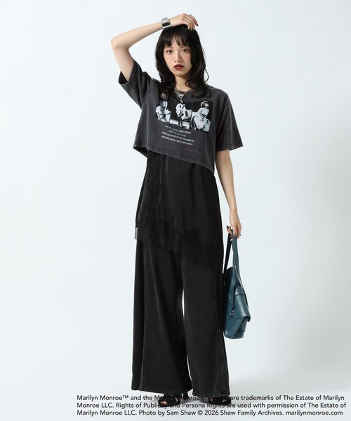 PAGEBOY（ページボーイ）の「【Marilyn Monroe】3連フォトT（Tシャツ/カットソー・レディース・チャコールグレー/オフホワイト・FREE）」の17枚目の写真