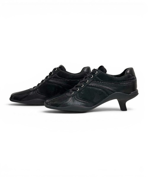 ASH（アッシュ）の「アッシュ【RAGWORT】レースアップパンプス ブーティー ハイブリットシューズ ブラック 6.5cmヒール（パンプス・レディース・ブラック・37/36/35/39/38）」の12枚目の写真