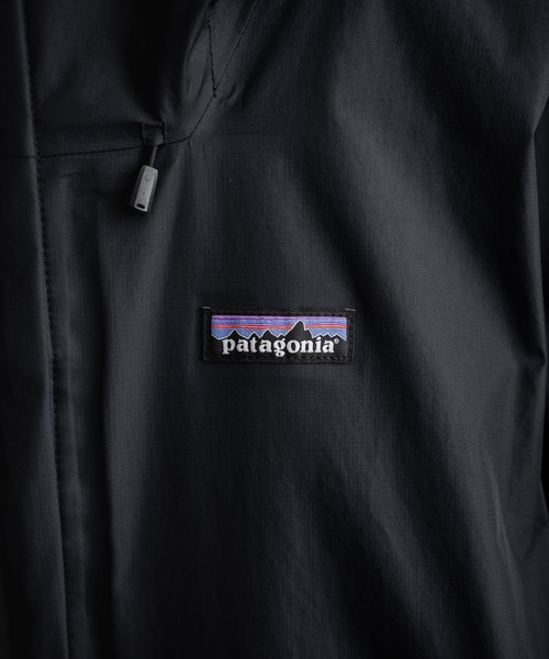 patagonia(パタゴニア)の「Patagonia パタゴニア M'S TORRENTSHELL 3L RAIN JKT トレントシェルレインジャケット/ツバ付きマウンテンパーカー(マウンテンパーカー・メンズ・ブルー/ブラック・S/XL/L/M)」の4枚目の写真