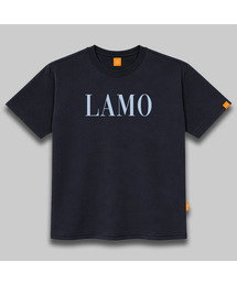 LAMOロゴ 半袖Tシャツ 男女共用 ビッグサイズ