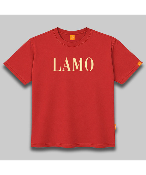 LLAMO(エラモ)の「LAMOロゴ 半袖Tシャツ 男女共用 ビッグサイズ(Tシャツ/カットソー・メンズ・ホワイト/ブラック/ネイビー/レッド・SMALL/MEDIUM/LARGE/X-LARGE/2XL/4XL/3XL)」の4枚目の写真