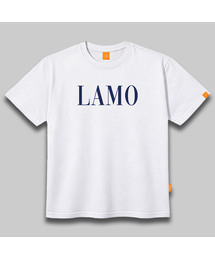 LAMOロゴ 半袖Tシャツ 男女共用 ビッグサイズ