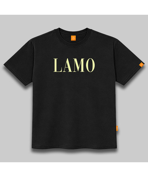 LLAMO(エラモ)の「LAMOロゴ 半袖Tシャツ 男女共用 ビッグサイズ(Tシャツ/カットソー・メンズ・ホワイト/ブラック/ネイビー/レッド・SMALL/MEDIUM/LARGE/X-LARGE/2XL/4XL/3XL)」の1枚目の写真