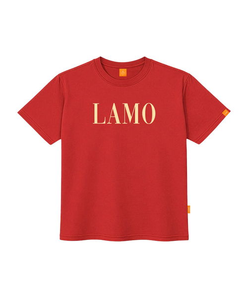 LLAMO(エラモ)の「LAMOロゴ 半袖Tシャツ 男女共用 ビッグサイズ(Tシャツ/カットソー・メンズ・ホワイト/ブラック/ネイビー/レッド・SMALL/MEDIUM/LARGE/X-LARGE/2XL/4XL/3XL)」の5枚目の写真