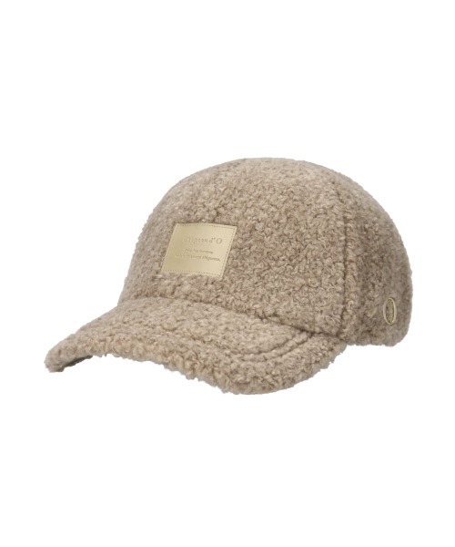 Chapeau d' O Wool Blend Boa Cap / シャポードオー（キャップ